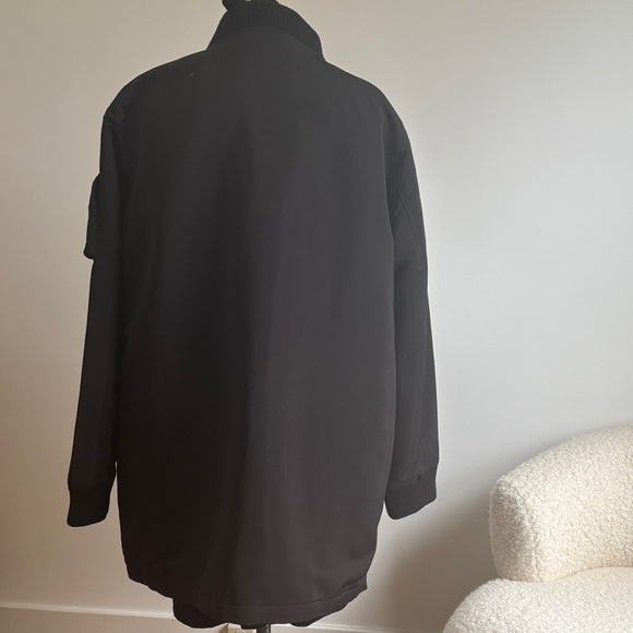 Bomber Style Zip-Up Jacket - Picture 3 of 10